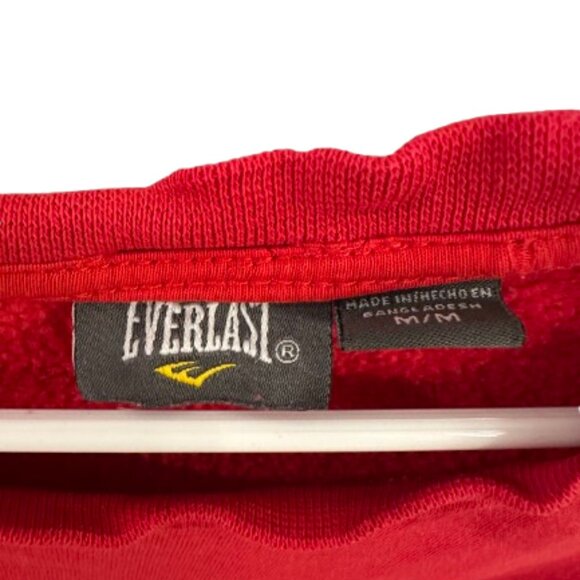 🥊 Men's Everlast Red Sweatshirt - Picture 2 of 4